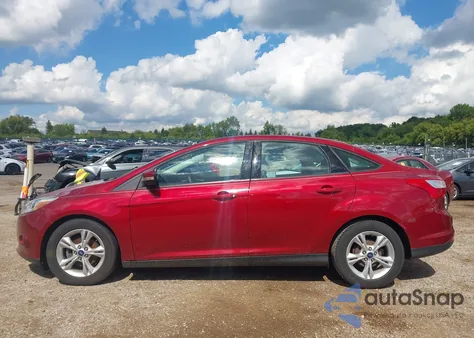 2014 Ford Focus Se z USA, uszkodzony, nr VIN 1FADP3F28EL292631
